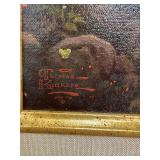 Thomas Kinkade A Peaceful Retreat Framed Canvas Signed Limited Edition Gallery Print