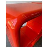 Umbro Modular Orange Plastic Cube Shelf Unit By Kay Leroy Ruggles, 1970