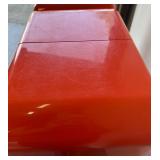 Umbro Modular Orange Plastic Cube Shelf Unit By Kay Leroy Ruggles, 1970