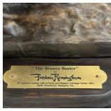 Frederic Remington The Bronco Buster Bronze Statue