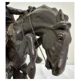 Frederic Remington The Bronco Buster Bronze Statue