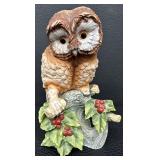 Andrea by Sadek Elf Owl Porcelain Figure