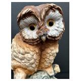 Andrea by Sadek Elf Owl Porcelain Figure