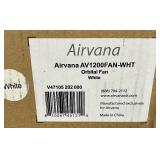 Airvana AV1200 FAN-White Orbital Fan with Remote and Manual-New in Box