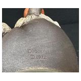 Pair of Vintage Bossons Chalkware Wall Head Plaques