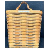 Set of 3 Longaberger Handwoven Baskets Dresden Ohio Dated 1993