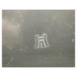 Vintage Hazel-Atlas Green Uranium Glass Stacking Glass Bowls