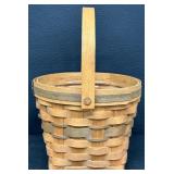 Longaberger Christmas Collection 1988 Poinsettia Basket with Liner