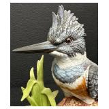Andrea by Sadek King Fisher Porcelain Bird Figurine