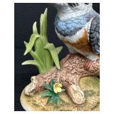 Andrea by Sadek King Fisher Porcelain Bird Figurine
