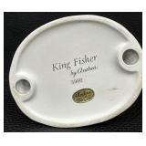 Andrea by Sadek King Fisher Porcelain Bird Figurine