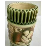 Vintage Roseville Donatello Pattern Vase