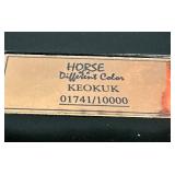 Horse of a Different Color Keokuk Limited Edition Collectible with Box