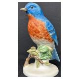 Topline Imports Japan Porcelain Blue Bird Figurine