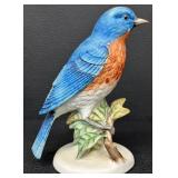 Topline Imports Japan Porcelain Blue Bird Figurine