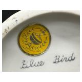 Topline Imports Japan Porcelain Blue Bird Figurine