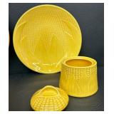 Vintage Stangl Maize-Ware Handcrafted Pottery Dish Set with Corn Motif - 6 Pieces