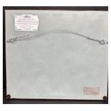 Framed Linocut Print by Mary Barrett - Garlic - 1997 Signed 4/100