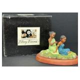 Thomas Blackshear Ebony Visions Sisters Forever In Childhood Figurine with Box