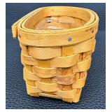 Longaberger Miniature Collectors Basket Collection - Set of 3 and 1 Small Basket