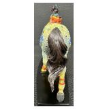 Horse of a Different Color Moroccan Mosaic- #20306 - Arabian Horse Figurine with Box and Tag