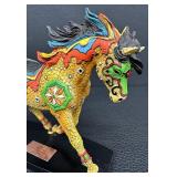 Horse of a Different Color Moroccan Mosaic- #20306 - Arabian Horse Figurine with Box and Tag