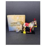 Horse of a Different Color Moroccan Mosaic- #20306 - Arabian Horse Figurine with Box and Tag