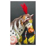 Horse of a Different Color Cherokee Warrior Figurine - #20308 - Mustang with Box and Tag