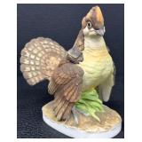 Lefton China Ruffed Grouse Porcelain Figurine