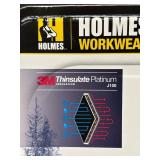 Holmes Workwear Goatskin Winter Leather Gloves Size Medium - Two Pairs