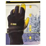 Holmes Workwear Goatskin Winter Leather Gloves Size Medium - Two Pairs