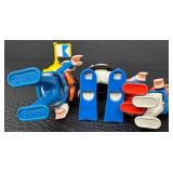 Vintage Playmobil Scuba Diver and Crew Figures with Buoy and Flag