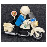 Playmobil Vintage Police Car and Motorcycle with Figures