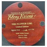 Thomas Blackshear Ebony Visions The Flower Girl Limited Edition Figurine- #37026 with Box