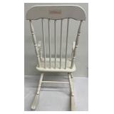 Vintage Saks Fifth Avenue White Wooden Children