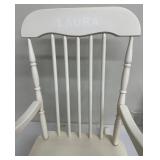 Vintage Saks Fifth Avenue White Wooden Children