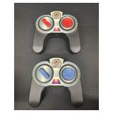 Lot of 4 Cool and Colorful Electric Robots with Remotes and Accessories