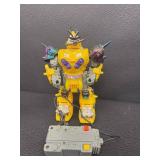 Lot of 4 Cool and Colorful Electric Robots with Remotes and Accessories