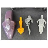 Vintage 1993 Milton Bradley Power Gladiators RC Robots with Accessories