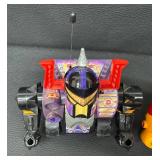 Vintage 1993 Milton Bradley Power Gladiators RC Robots with Accessories