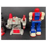 Fun and Unique Grouping of 5 Vintage and Modern Robots Assorted Lot