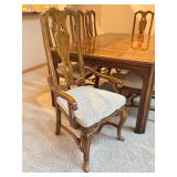 Vintage Drexel Heritage Furnishings Dining Table with 8 Chairs