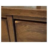 Vintage Mid Century Modern Dresser with Mirrors