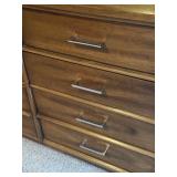 Vintage Mid Century Modern Dresser with Mirrors