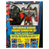 Superhuman Samurai Syber-Squad Action Figure and Accessories in Original Box