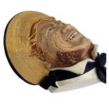 Set of 2 Cresswell England Wall Plaques Captain Kidd Sailor and Jolly Sailor