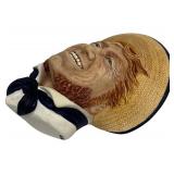 Set of 2 Cresswell England Wall Plaques Captain Kidd Sailor and Jolly Sailor