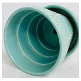 Set of Vintage Green McCoy Planters and Bowls