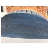 Bossons Chalkware Wall Masks - Fisherman and 14 Bumble 1969 Set