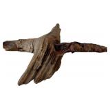 Hand Carved Wooden Cross with Old Man Face by Kelly 1989, 12" x 16"